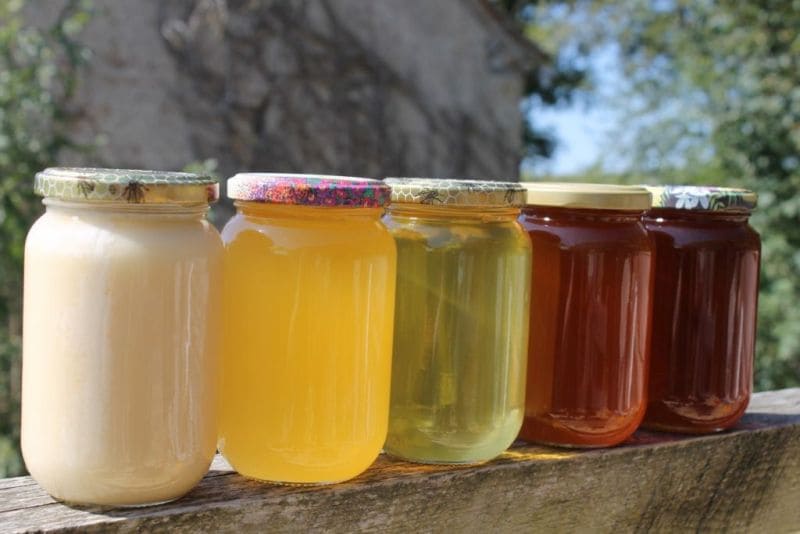 Les couleurs du miel